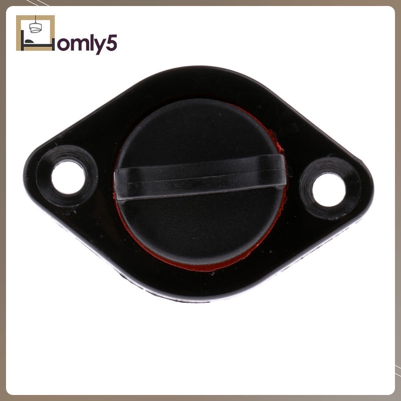 Nút chặn ống thoát nước thay thế 25mm 1" màu đen bằng nylon cho tàu thuyền