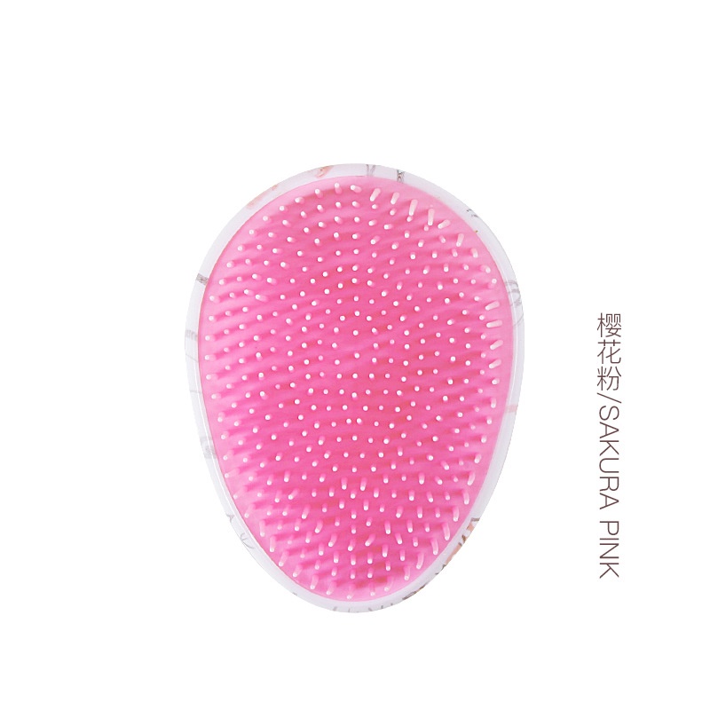 Lược Chải Tóc Hình Quả Trứng Sáng Tạo Dễ Gỡ Bỏ