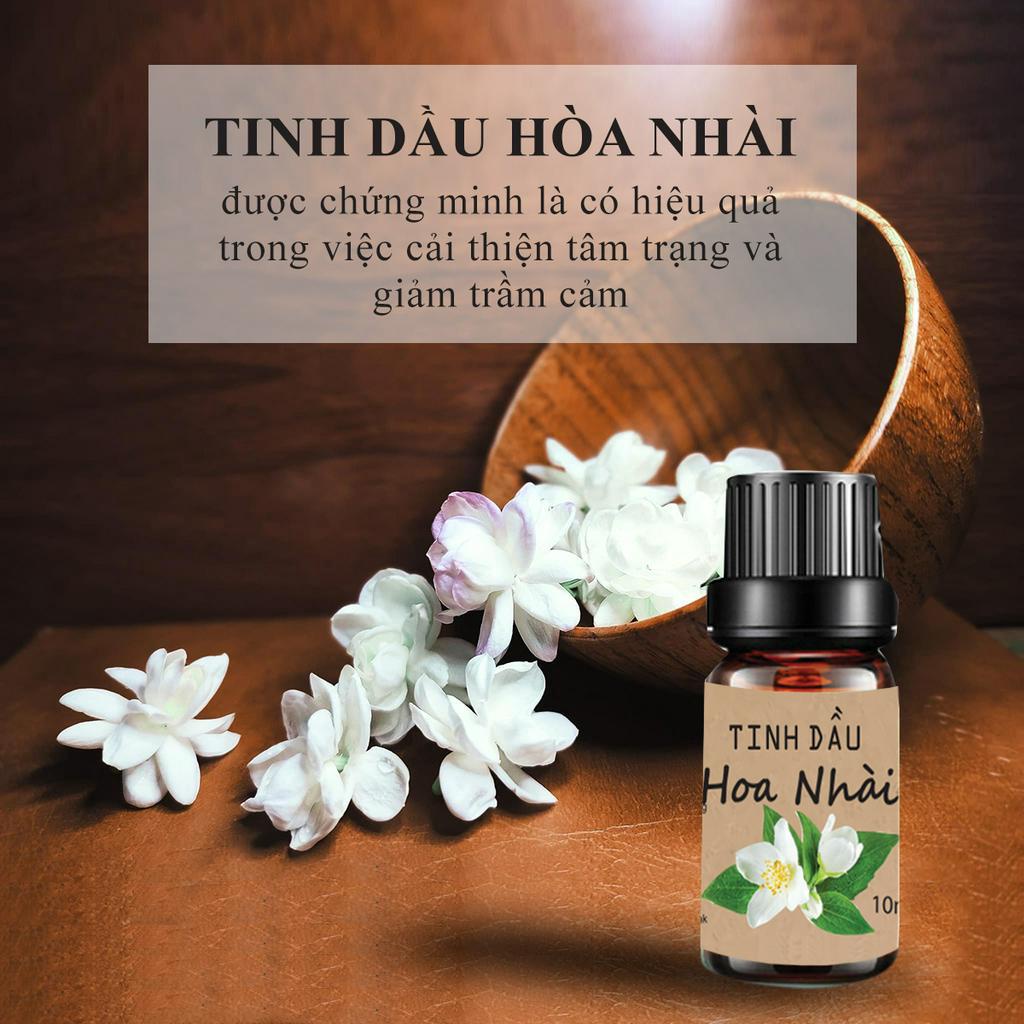 Tinh dầu hoa nhài làm thơm phòng, Khử mùi, thanh lọc không khi và thư giãn - sunstore.office