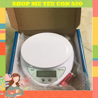 Cân tiểu ly nhà bếp chính xác tối đa 5kg .
