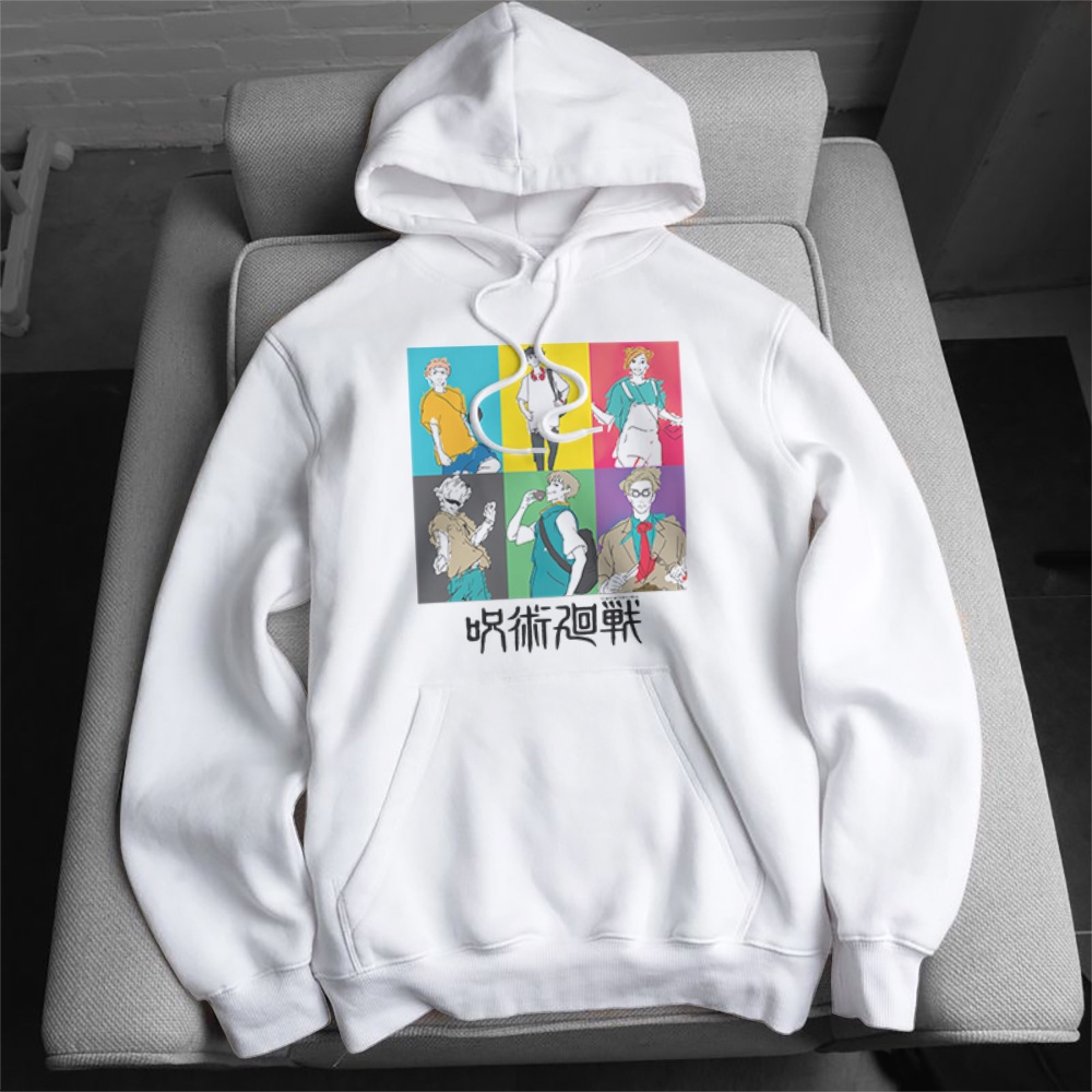 Áo Hoodie Unisex Jujutsu Kaisen Nhiều Mẫu