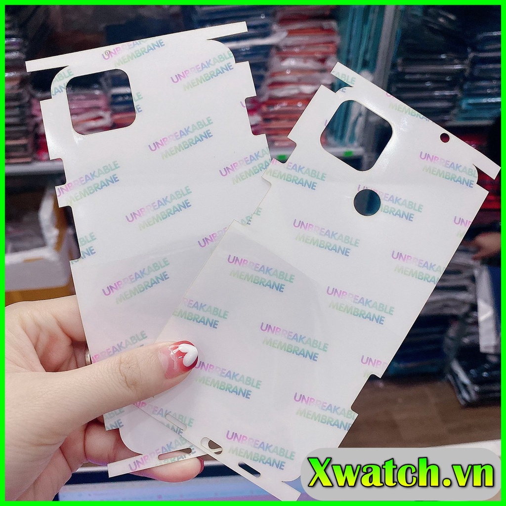 Miếng Dán PPF Lưng Full viền máy Google Pixel Pixel 1 Pixel 2 Pixel 2XL Pixel 3 Pixel 3XL Pixel 3A Pixel 5 Pixel XL