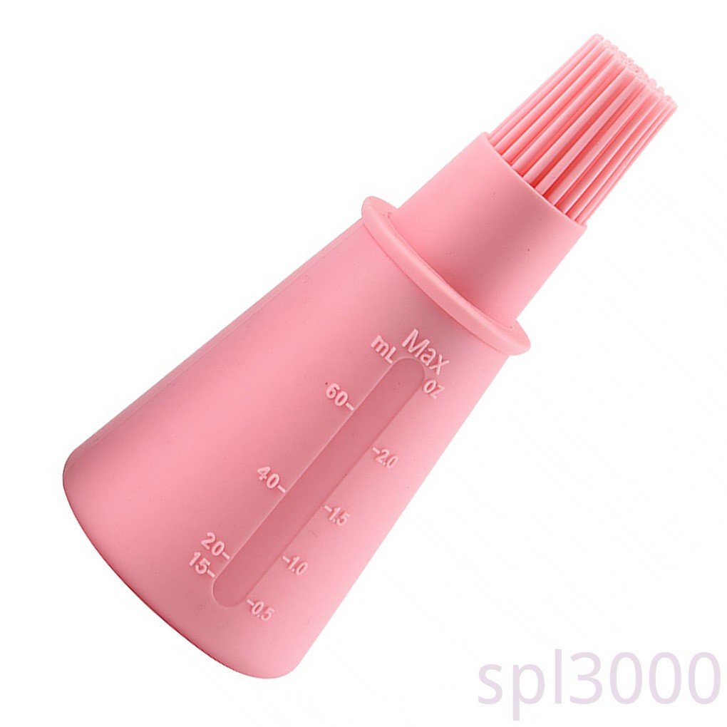 Cọ phết dầu bằng silicon kèm bình đựng và thang đo tiện dụng