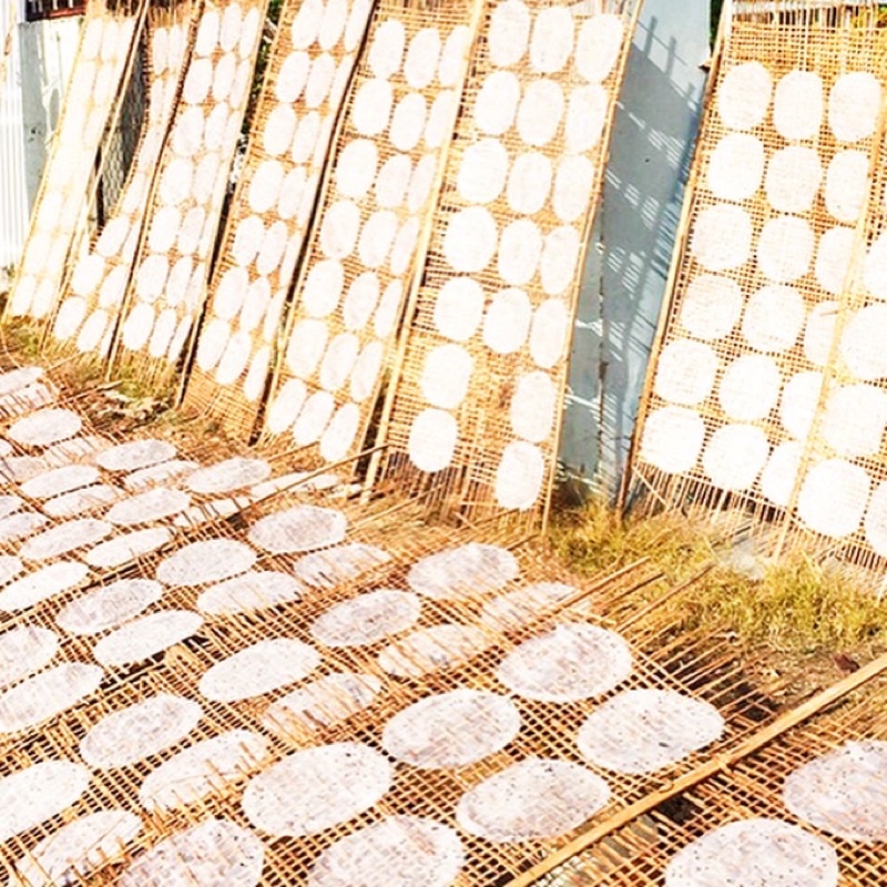 Bánh tráng phơi sương tròn chính gốc Tây Ninh mêm dẻo Mạnh Hùng
