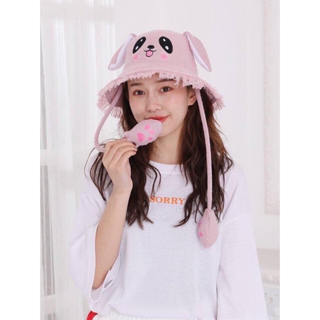 MŨ TAI THỎ GIẬT PHIÊN BẢN MÙA HÈ 2019
