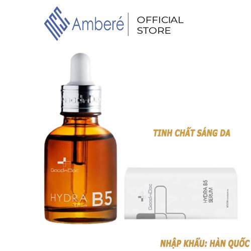 Serum GoodnDoc HYDRA B5 Dưỡng Ẩm Phục Hồi Làm Trắng Sáng Da Mờ Thâm Sạm Nám Cấp Nước Chống Lão