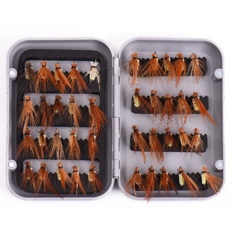Hộp 40 Mồi Câu Ruồi Ruồi Bay Chuyên Dụng Chất Lượng Cao