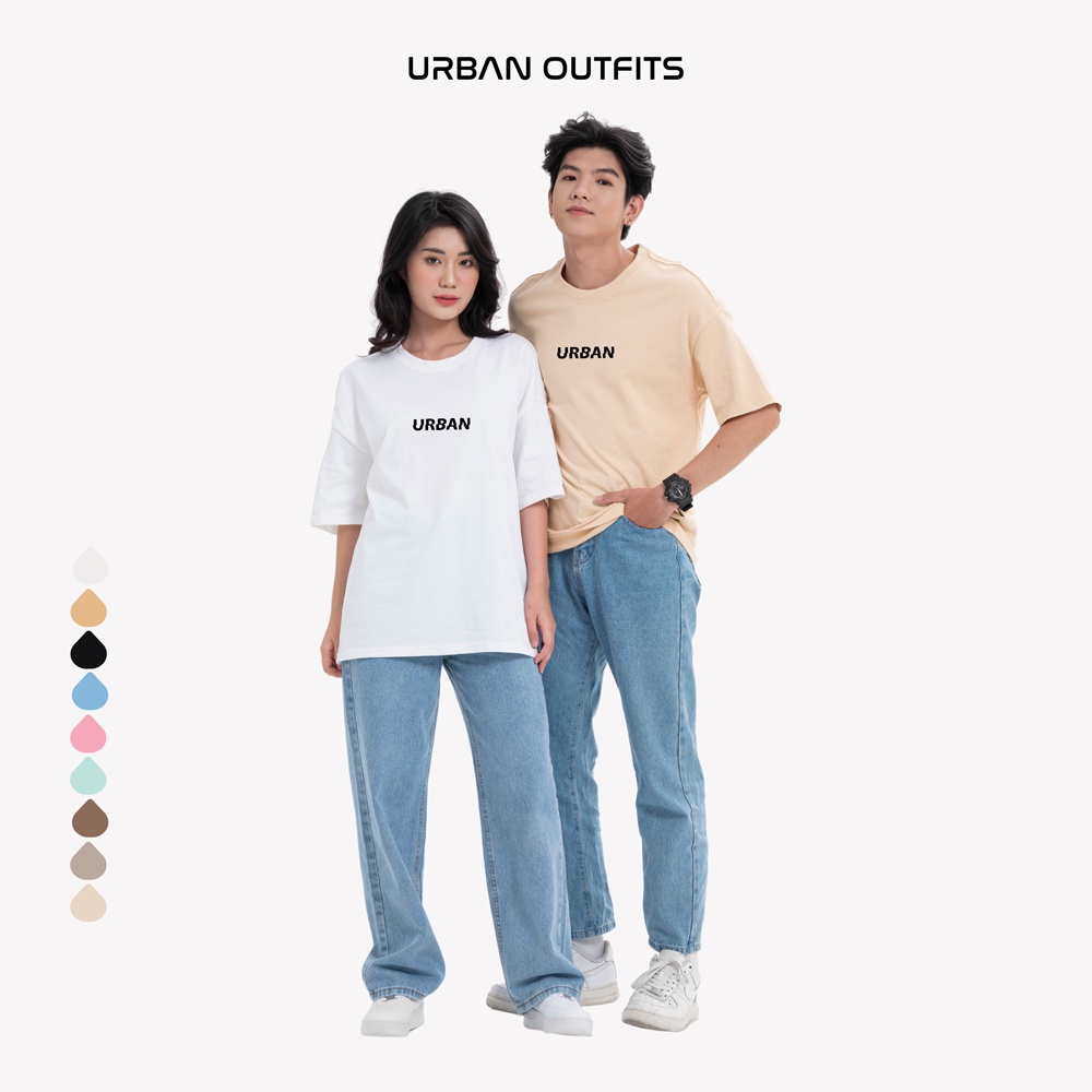 Áo Thun Tay Lỡ Form Rộng URBAN OUTFITS ATO120 Local Brand In GOOD NIGHT ver 2.0 Vải 100% Compact Cotton 250GSM Dầyefwewf