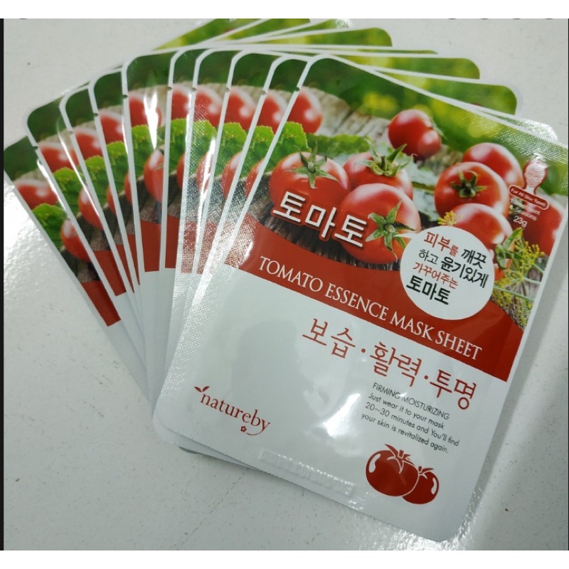 Mặt nạ 3D dưỡng da tinh chất Cà chua Tomato Mask có xuất xứ Hàn Quốc