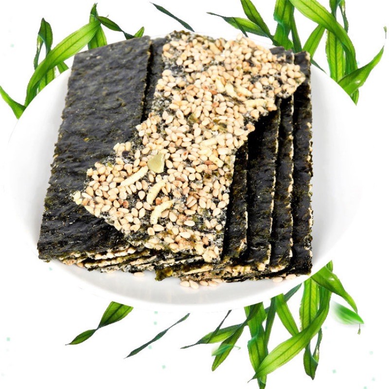 SNACK RONG BIỂN KẸP HẠNH NHÂN