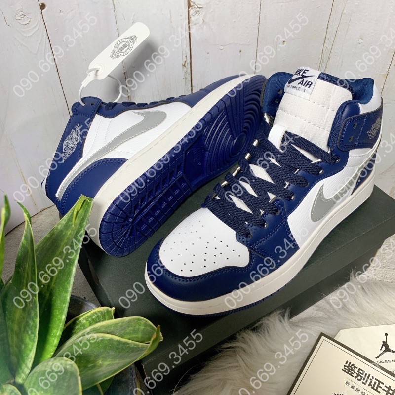 Giày sneaker cổ cao jordan-rep11 chuẩn kèm hộp box bill túi giấy chuẩn