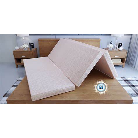 Nệm Bông Ép Gấp 3 Thông Hơi Kim Cương