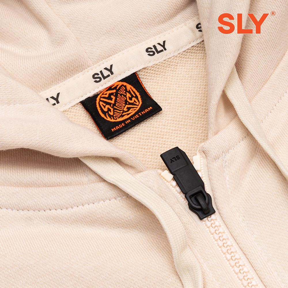 Áo Hoodie Nỉ Chân Cua SLY Sticker màu Tan | WebRaoVat - webraovat.net.vn