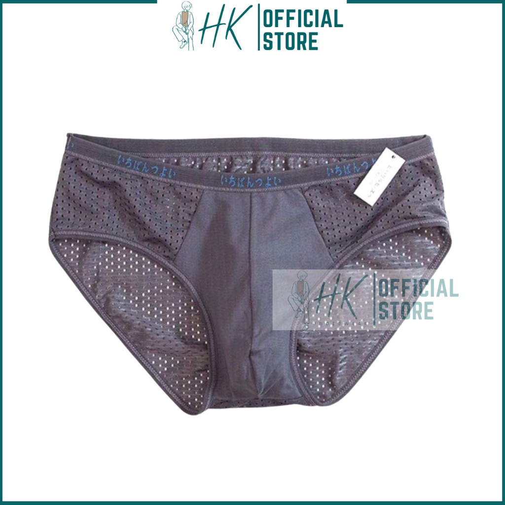 Quần Lót Nam Lưới Thông Hơi Combo 5 Cái, Sịp Nam Lưới Thông Hơi Thoáng Khí HK MJ02.