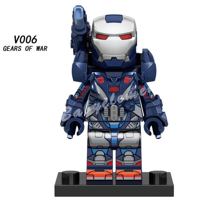 Mô Hình Đồ Chơi Nhân Vật Siêu Anh Hùng Thor Hawkeye War 7 Loại Mini V001-V007