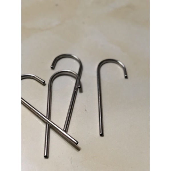 Vòi inox chế bình rót rượu PHI 6, CAO 15 CM