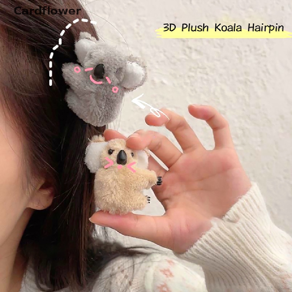Kẹp Tóc Hình Gấu Koala 3D Dễ Thương