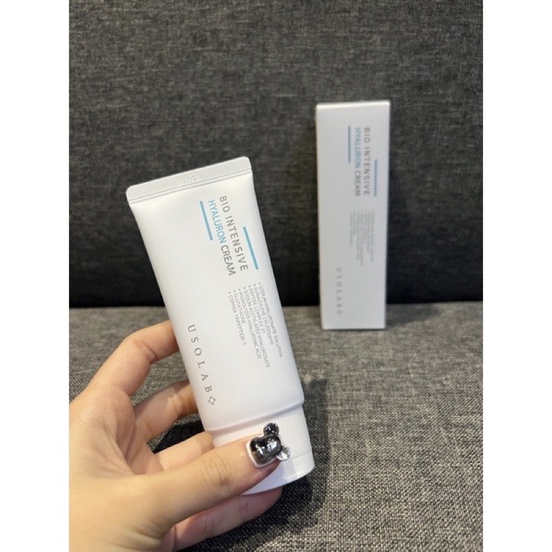Kem dưỡng Usolab Ha Thuỷ Phân căng bóng, cấp nước, sáng da Usolab BIO MOISTURIZING HYALURON CREAM 50ml