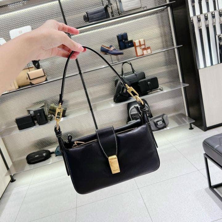 Túi kẹp nách nữ kèm dây đeo chéo khoá zíp PW2-75060076