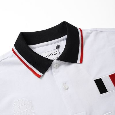 Áo thun Polo nam Galvin cổ bẻ thêu cờ Pháp tay ngắn lỡ PLGV56T - Leo Vatino | BigBuy360 - bigbuy360.vn