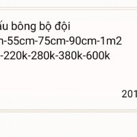 Gấu bông bộ đội 45cm