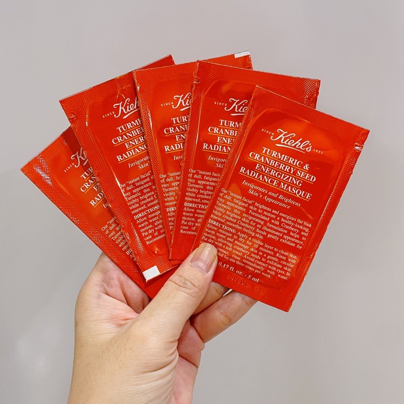 Mặt Nạ Nghệ Việt Quất Tumeric &amp; Cranberry Seed Energizing Radiance Masque Kiehl’s