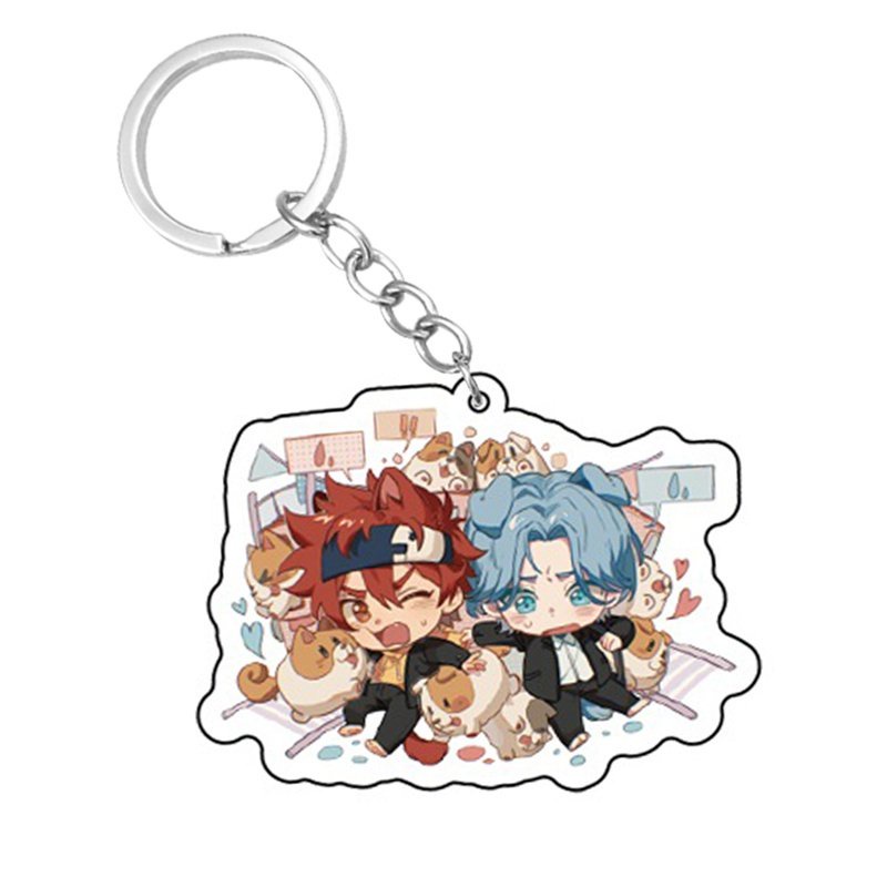Móc khóa SK8 The Infinity xinh xắn chibi anime Mica trong acrylic cute trượt ván