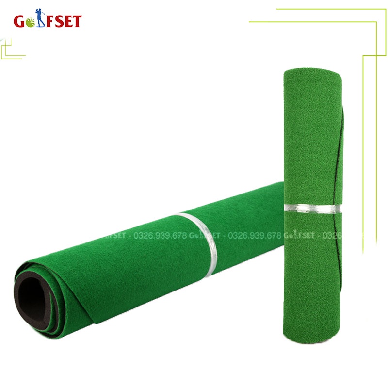 Thảm Putt Golf Bàn Chân BIGFOOT/ Kích Thước 0.9x3m/ Thảm Tập Putt Golf Cuốn Gọn Dễ Dàng/ Tặng 3 Bóng Cũ