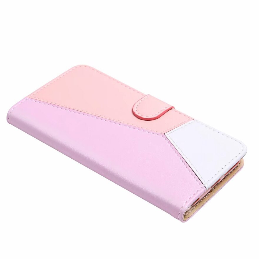 Fashion Stitching Leather Solid color Flip Case For Samsung Galaxy S20 S 20 FE 4G 5G G780F G780G 6.6" inch luxury Wallet Cover