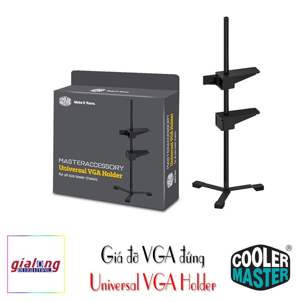 [Mã 1911ELSALE hoàn 7% đơn 300K] Giá đỡ VGA đứng - Card màn hình đứng - Cooler Master Universal VGA Holder