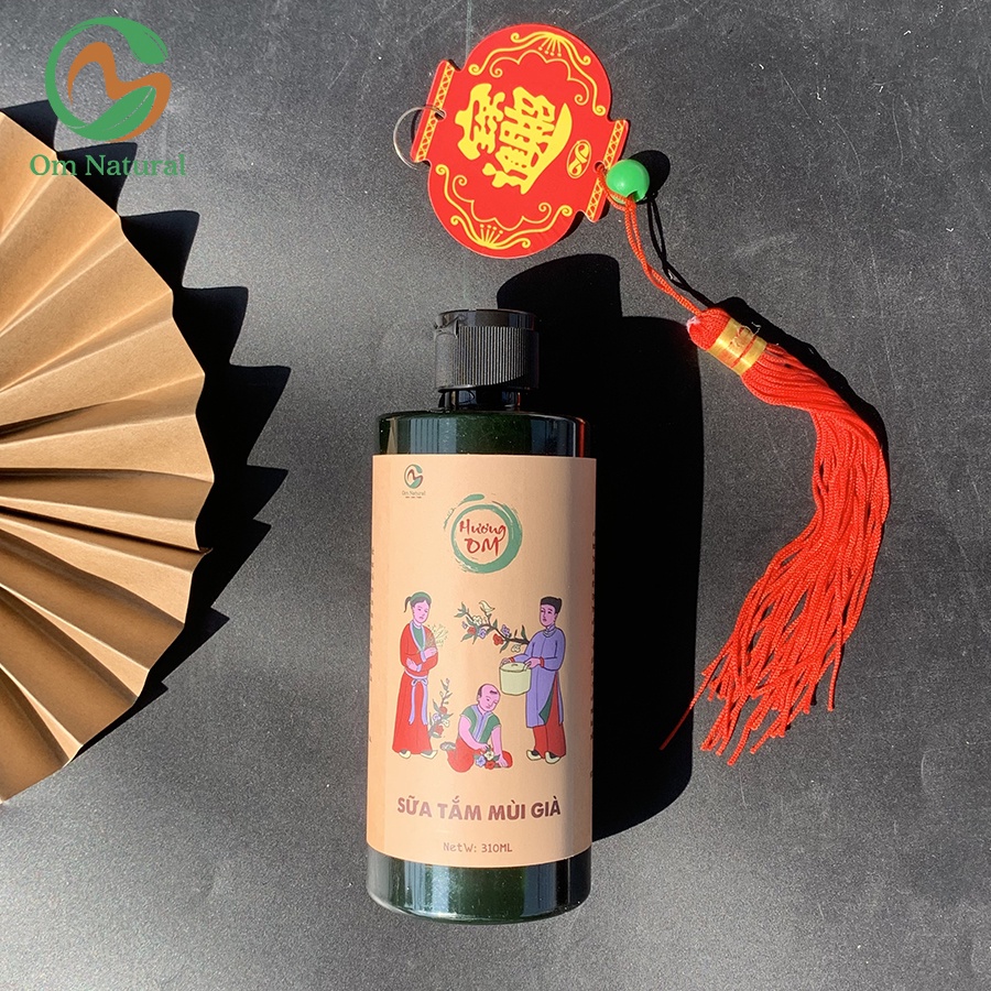 Sữa Tắm Mùi Già Dưỡng Trắng, Giảm Thâm Hương OM 310ml