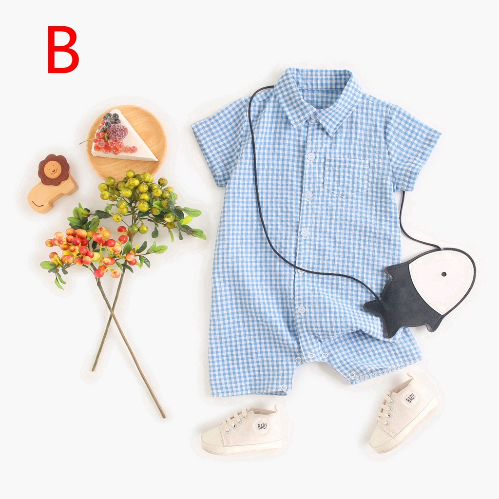 Áo liền quần Sanlutoz chất liệu cotton thời trang mùa hè dành cho trẻ em