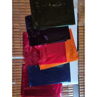 🏮🎏Combo 5 màu:Giấy kiếng , giấy oản , giấy bóng kính làm lồng đèn, gói kẹo mứt, gói quà.....