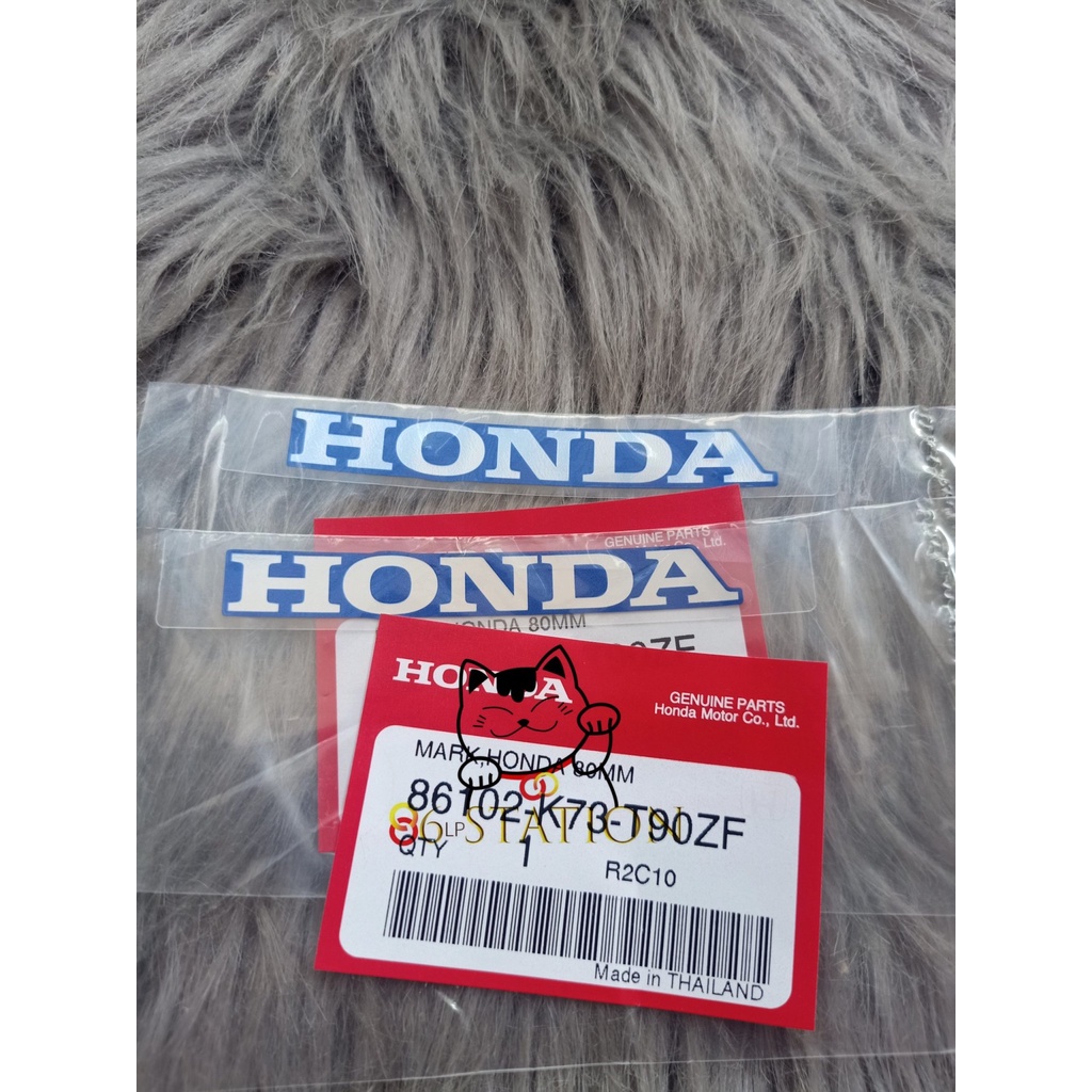 Tem honda dán bửng wave 125i màu xanh dương