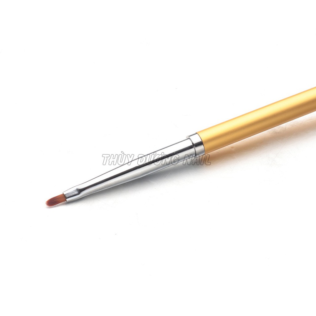 Cọ vẽ hoa cúc cán vàng, siêu đẹp chuyên dùng làm nail