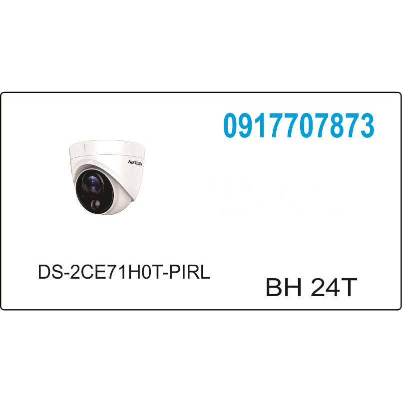 CAMERA HIKVISION DS-2CE71H0T-PIRL