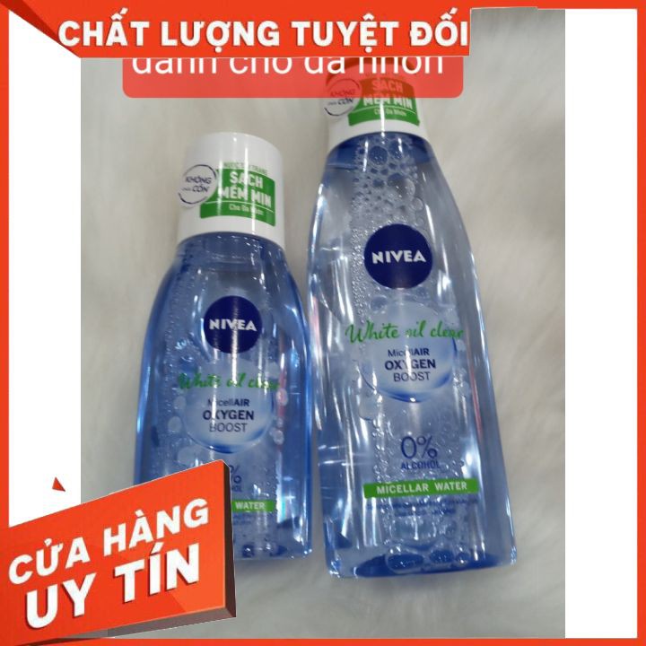 NƯỚC TẨY TRANG NIVEA KHÔNG CHỨA CỒN PHIÊN BẢN MỚI! FREESHIP  LÀM SẠCH DA , KHÔNG CỒN DỊU NHẸ , SỬ DỤNG HANG NGÀY