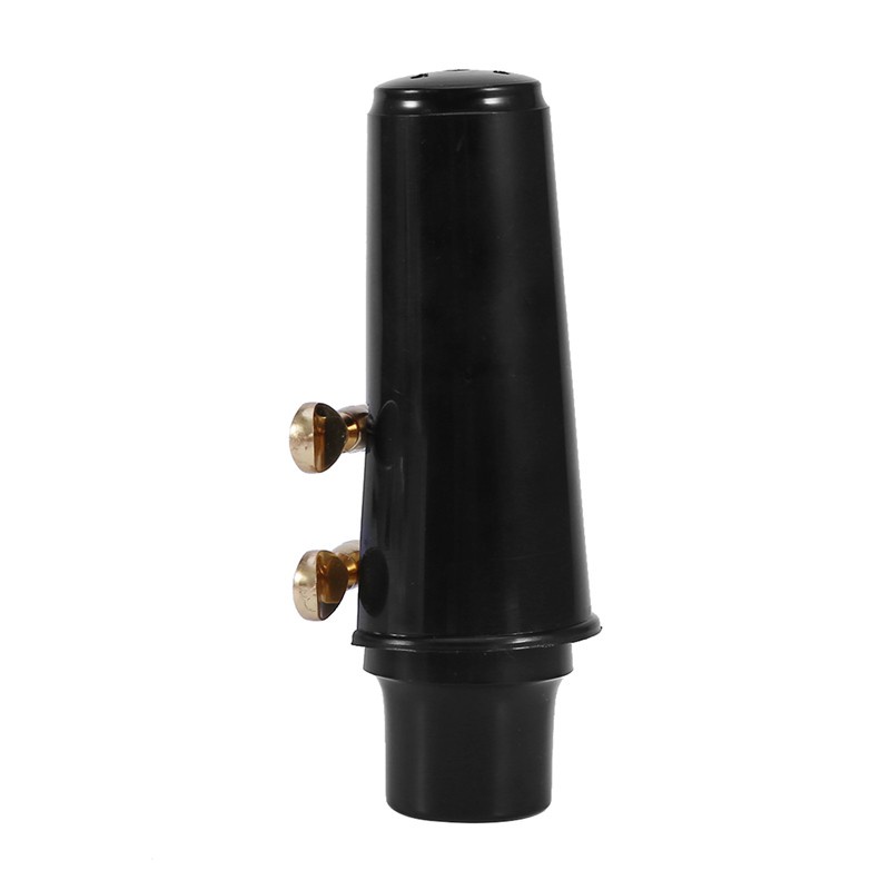 Alto Sax Saxophone Mouthpiece Plastic with Cap Metal Buckle Reed Mouthpiece Patches Pads Cushions