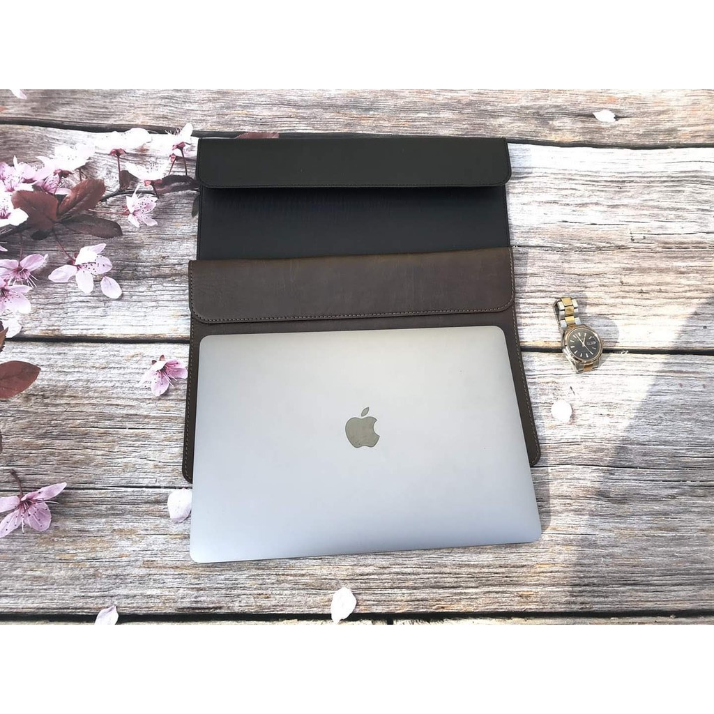 [Da PU Cao Cấp] Bao Da Đựng Macbook Laptop cao cấp 13; 14 ;15 inch 50 II Bảo Hành 1 Năm
