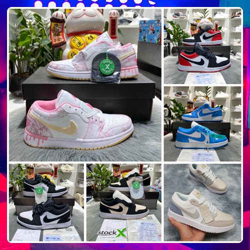 [Giày Hot Trend], Giày Thể Thao - Sneaker Nam Nữ Đẹp,Giày JD1 Cổ Thấp Giá Rẻ, Cao Cấp (Tặng Kèm 01 Đôi Tất)