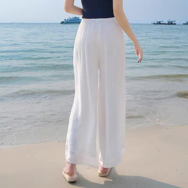 Quần legging nữ G.U chun đũi dài dáng xuông túi zip cho nữ