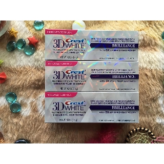 [CÁC MÙI] Kem Đánh Răng Crest 3D White Brilliance (116g)