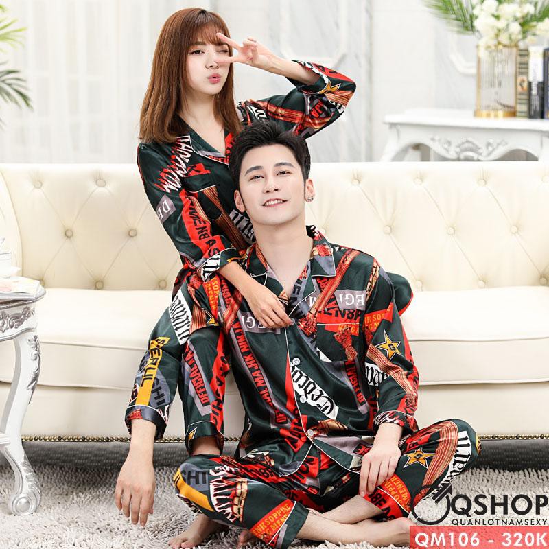 [SALE] BỘ ĐỒ PIJAMA  NAM MẪU MỚI QM106 QM138