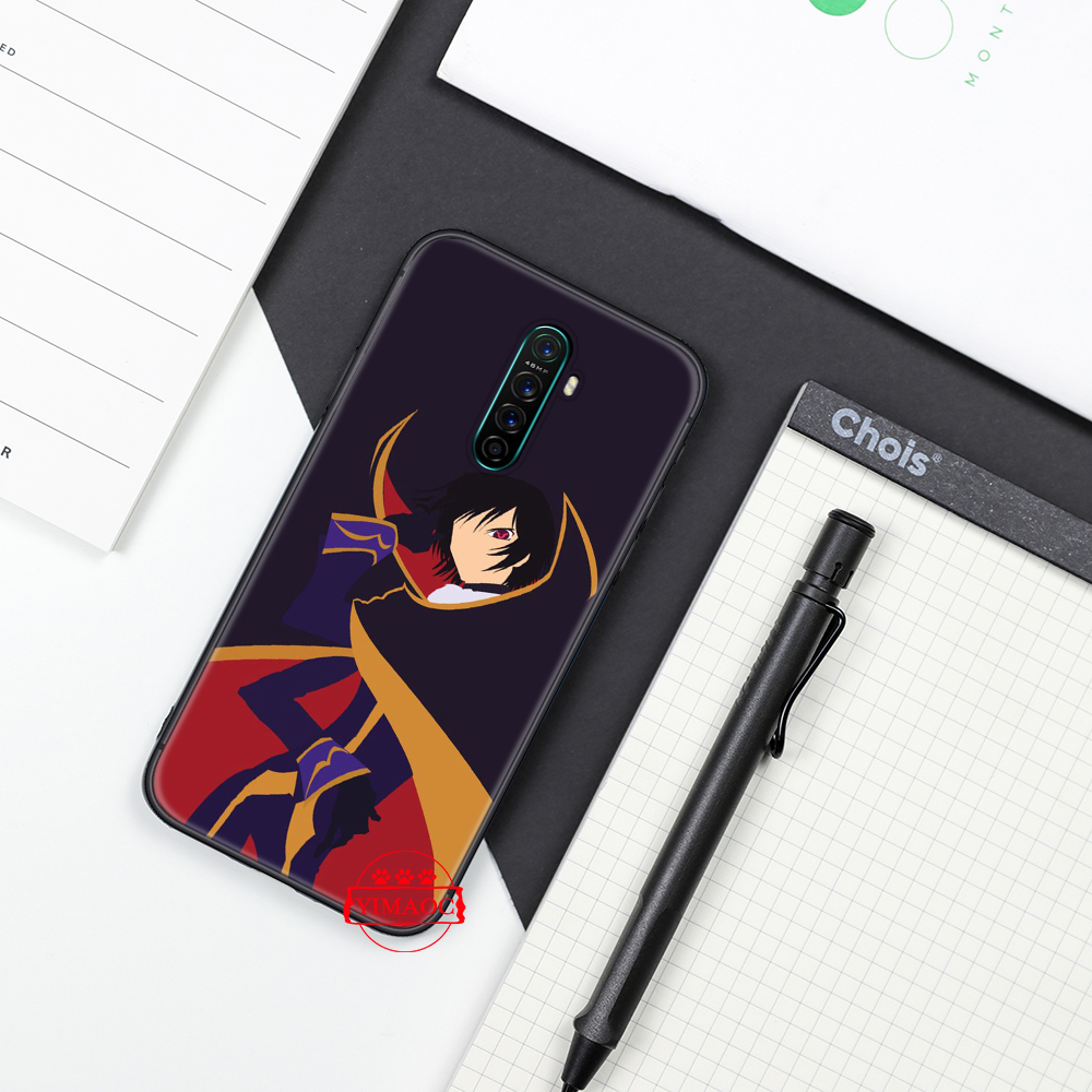 Realme 8 C20 C31 V15 GT NEO Narzo 30A OPPO Find X3 Pro Soft Case 26WS CODE GEASS Lelouch of the Rebellion