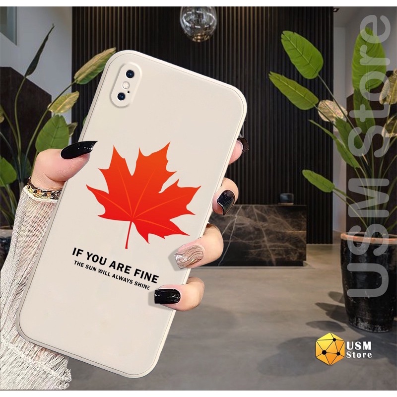 Ốp lưng iphone 6/6s/6plus/7/7plus/8/8plus/X/XS/XSmax/XR/11/11Pro/11Promax/12/12Pro/12Promax/12Mini/13/13Pro, in lá phong