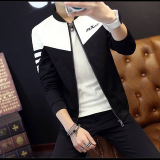 Áo khoác nam cao cấp bomber không mũ