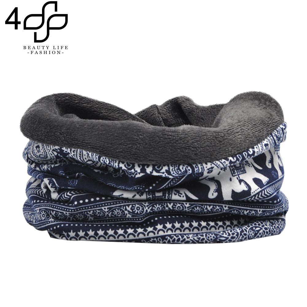 Mũ beanie kiêm khăn choàng cổ tròn dành cho unisex