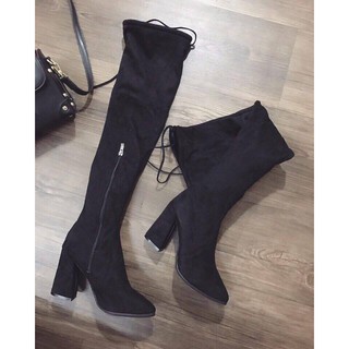 Boots dài da Lộn sale