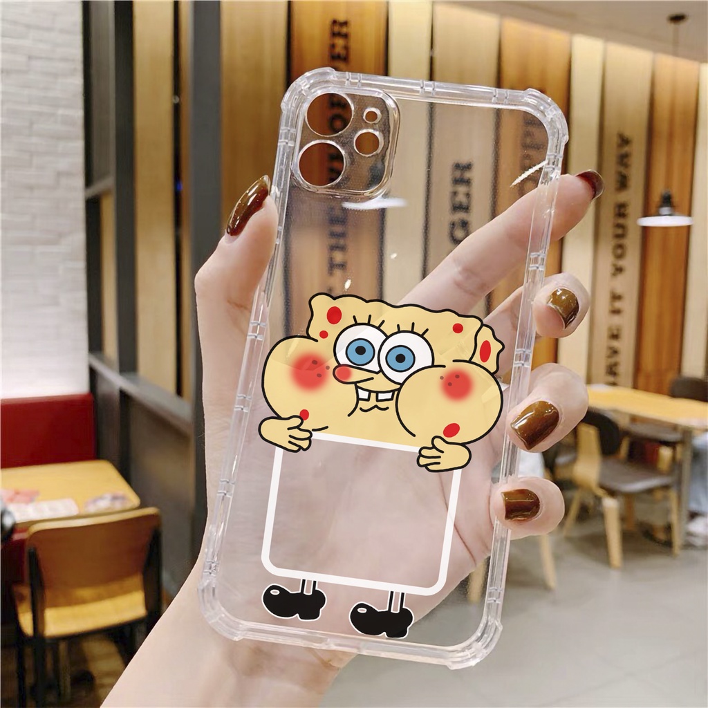 Ốp lưng iphone ngộ ngĩnh chống sốc trong suốt case 14plus 14 pro max 13 12 promax 11 mini 6 6s 7 8 plus x xr xs Se