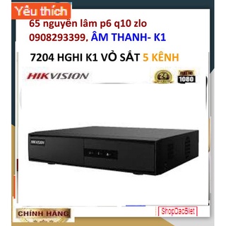 Đầu ghi hinh 4 kênh hikvision ds-7204hghi-m1 audio